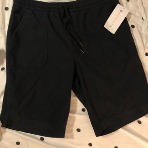 Long black shorts new with tags